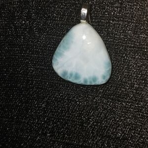 Elegant Blue and White Pendant
